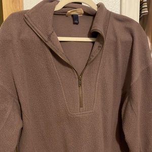 women’s quarter zip sweater